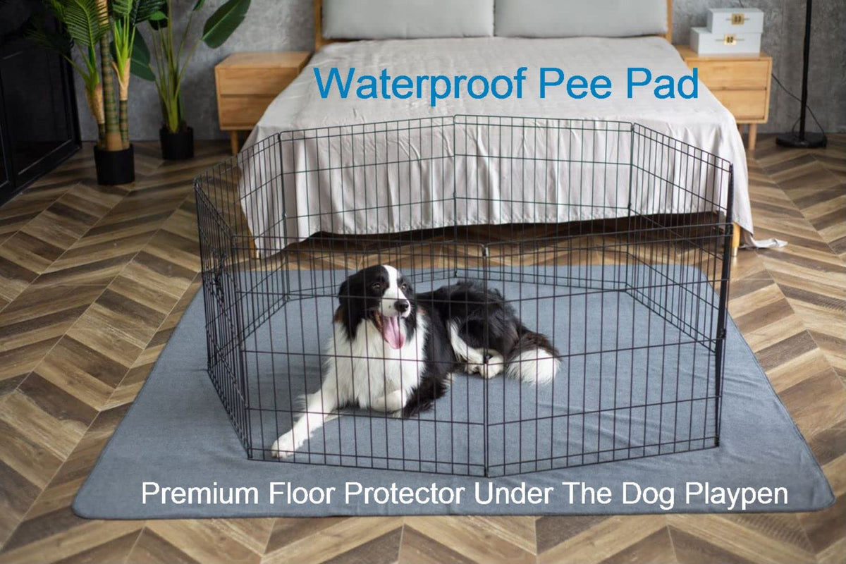 Non-Slip Washable Waterproof Dog Pad 72"x72" Q391176