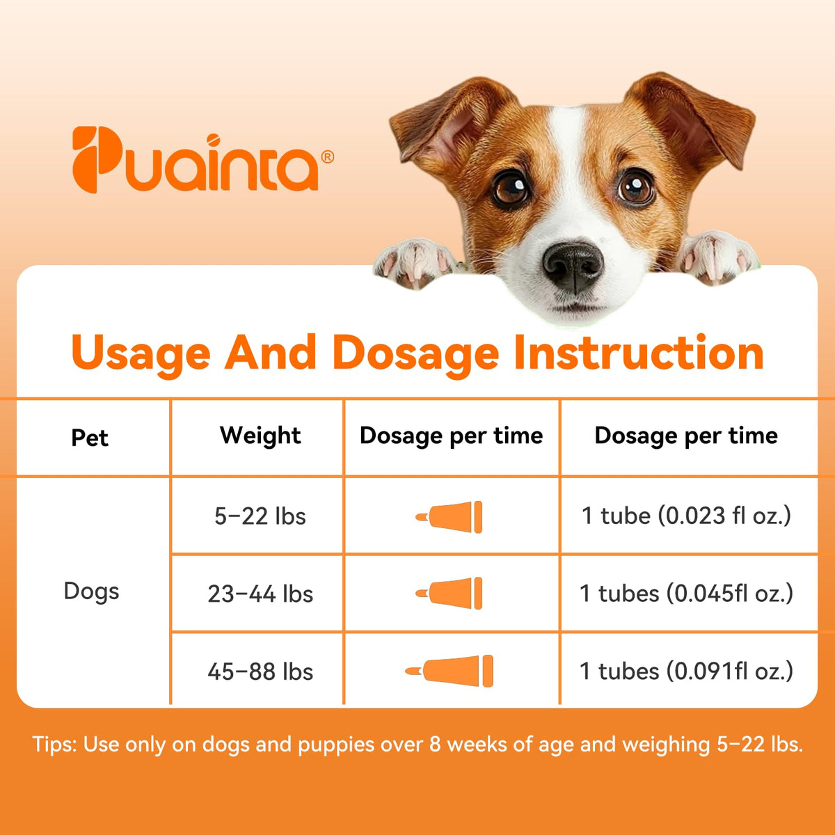 Flea and Tick Prevention for Large Dogs 3 Monthly Doses U172