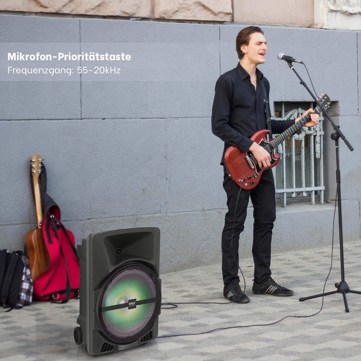 Portable Wireless PA Speaker System E505