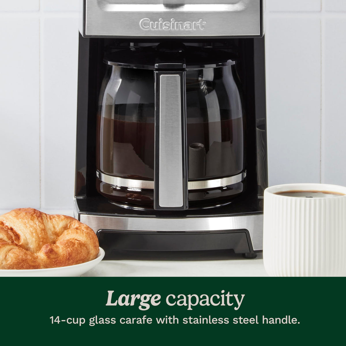 14 Cup Programmable Coffee Maker with Glass Carafe K830298