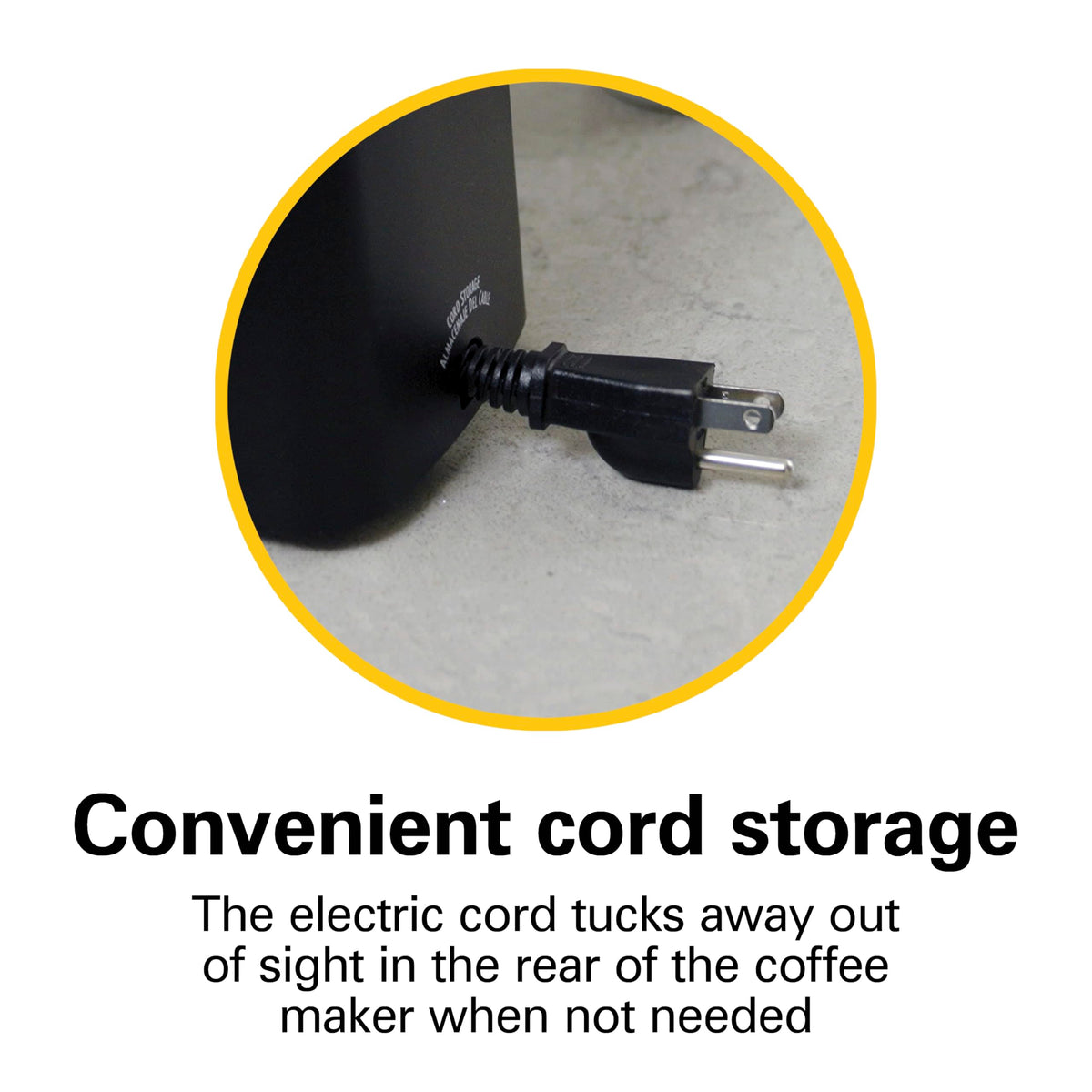 Black Single Serve Pod Coffeemaker B9705
