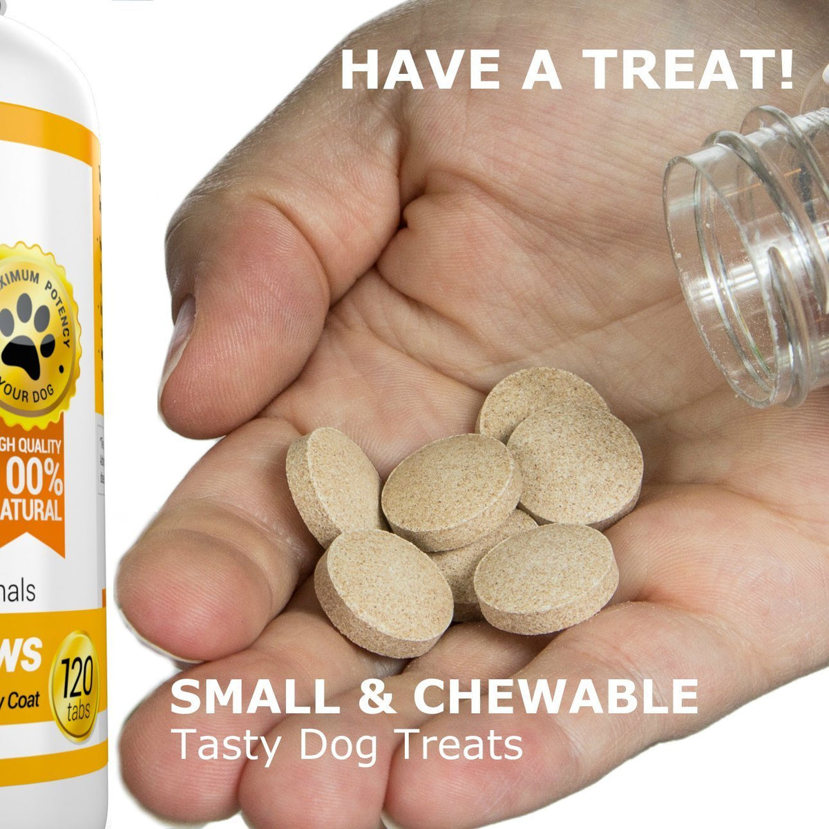Omega-3 Fish Oil and Turmeric Curcumin Chews for Dogs G309884