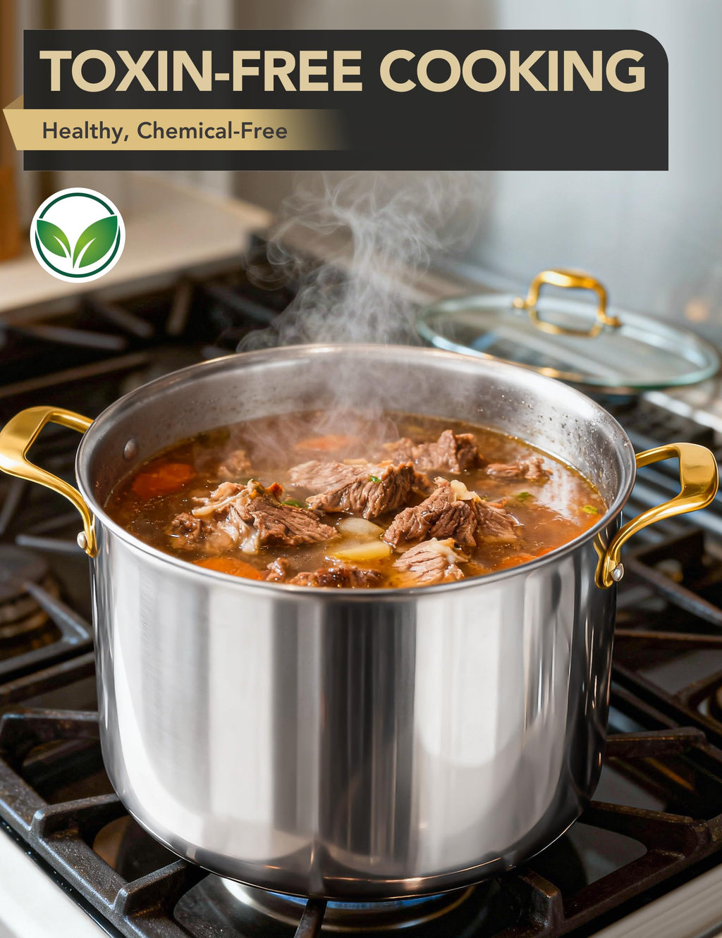 20 Quart Stainless Steel Stock Pot with Lid A291831
