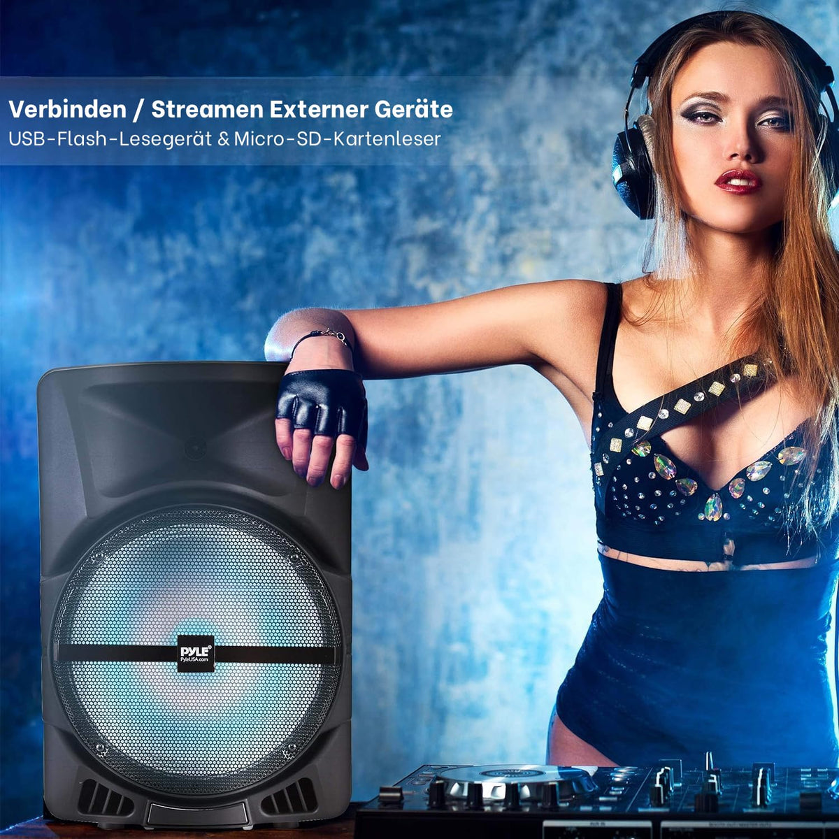 Portable Wireless PA Speaker System E505