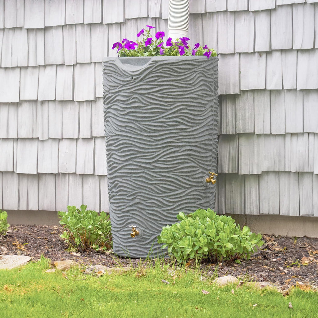 65-Gallon Rain Barrel Planter & Stand F774954
