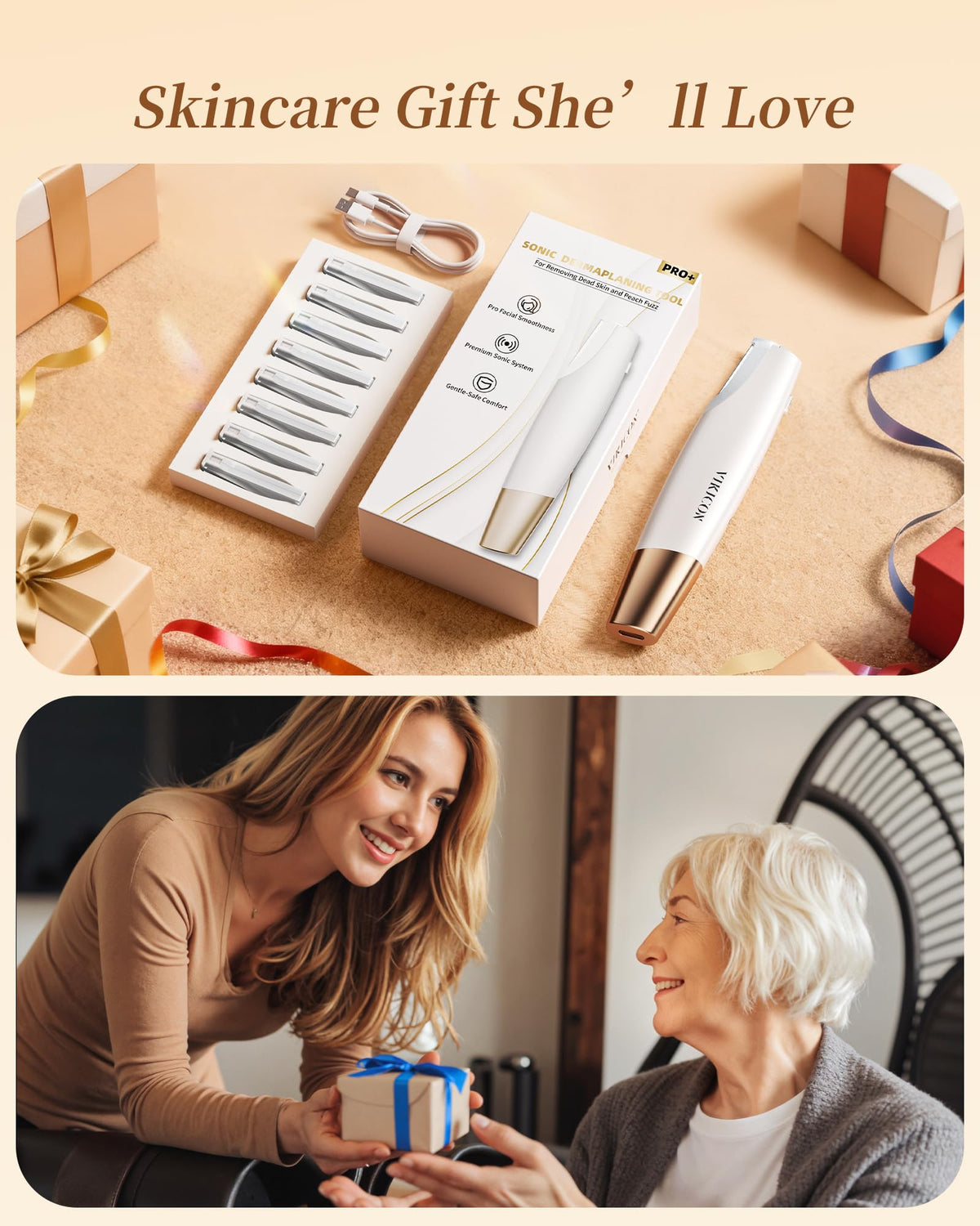 Dermaplane Razor for Women Face H7180