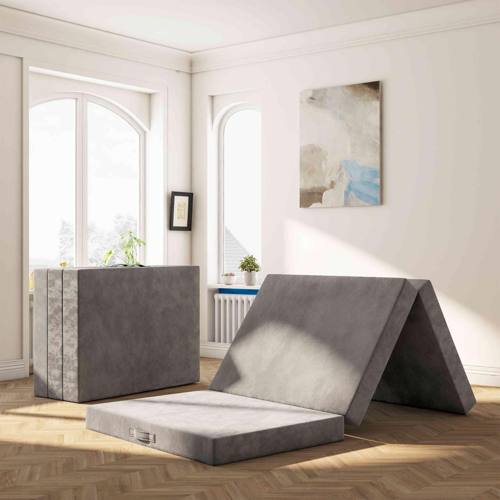 4 Inch Twin Tri-Fold Mattress Topper Y768