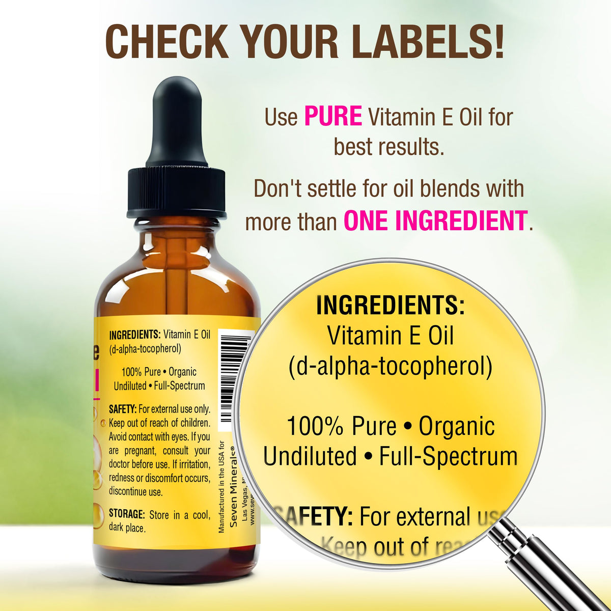 Vitamin E Oil 4 Oz Z9984