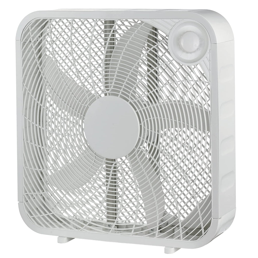 20" 3-Speed Box Fan White X607