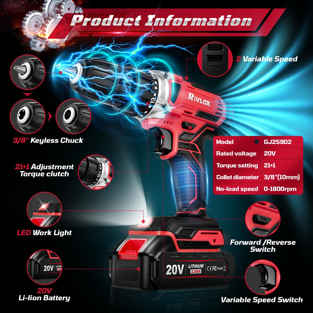 Cordless Drill Set D23291
