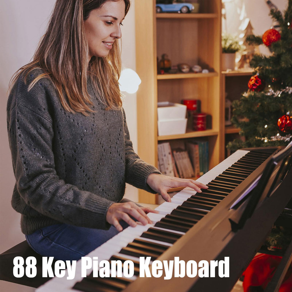 88 Key Electric Digital Piano with Semi Weighted Keys O105