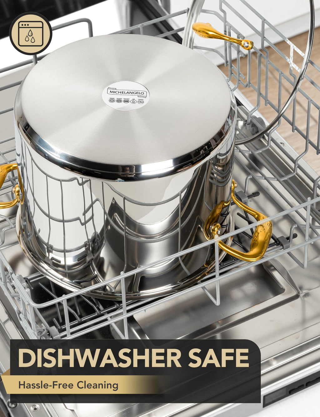 20 Quart Stainless Steel Stock Pot with Lid A291831
