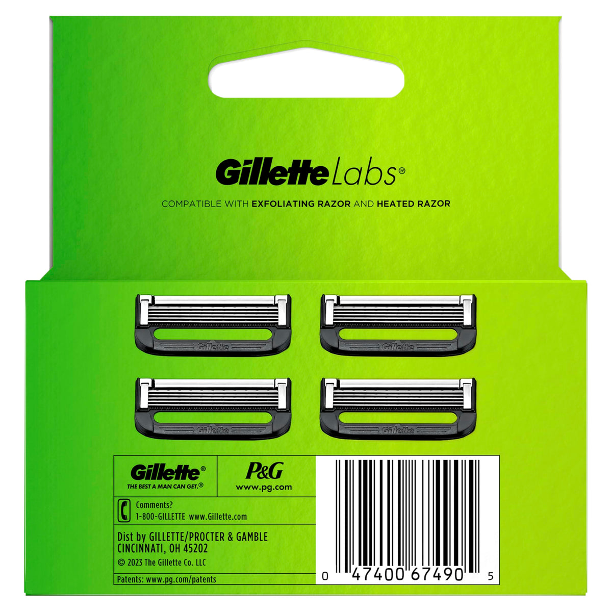 Razor Blade Shaving Refills 4 count V30214