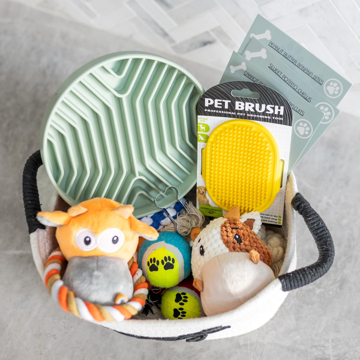 Puppy Gift Basket W345380