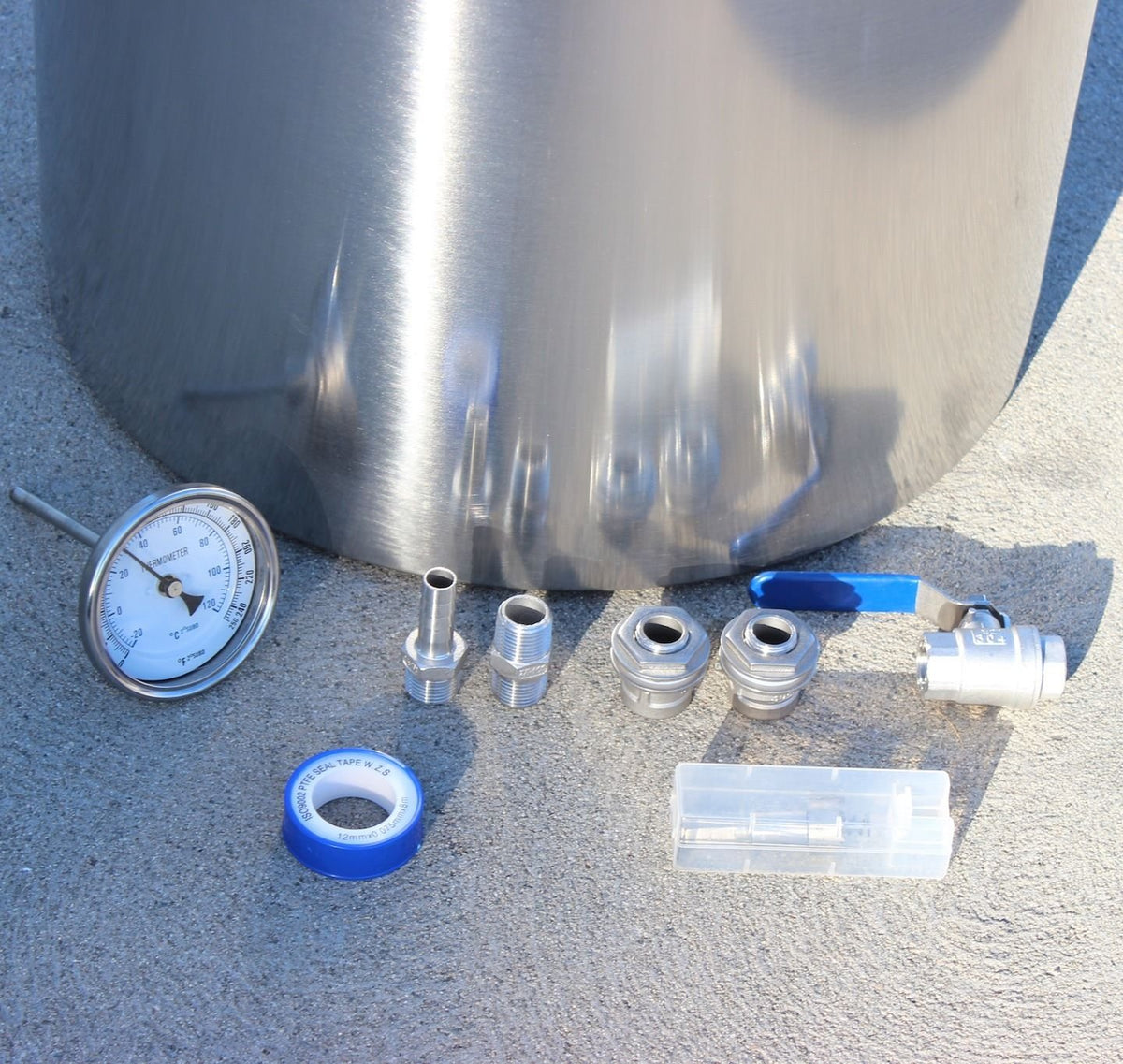 60 QT Stainless Steel Brew Kettle M538646