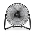 12 Inch 3-Speed Oscillating Metal Floor Fan E694497