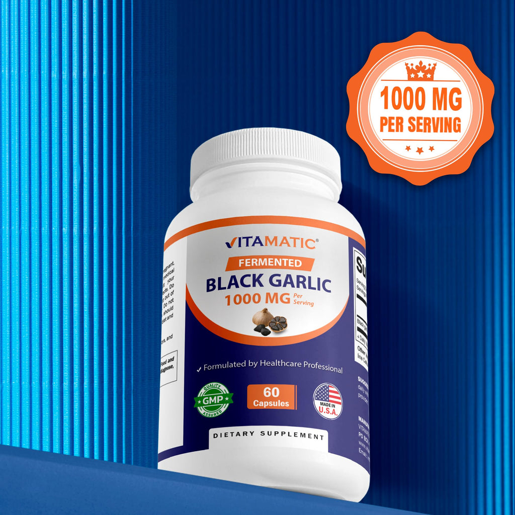 Black Garlic 1000 mg 60 Capsules 3 Pack R191