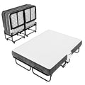 Full Size Folding Bed with Memory Foam Mattress T9923