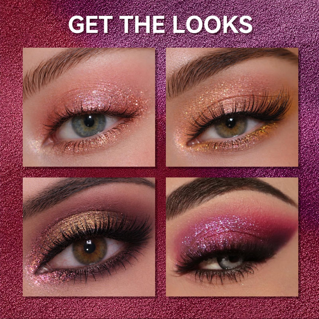 18 Colors Shimmer Matte Glitter Eyeshadow Palette F568