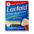 Lactose Intolerance Chewables with Lactase Enzymes, Vanilla Twist, 32 Pks of 1-ct J26459