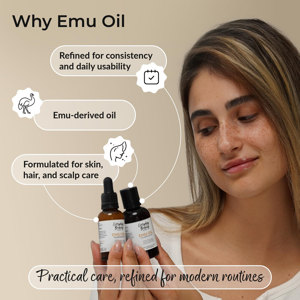 Australian Emu Oil 6X Refined 2 Fl Oz Y958118