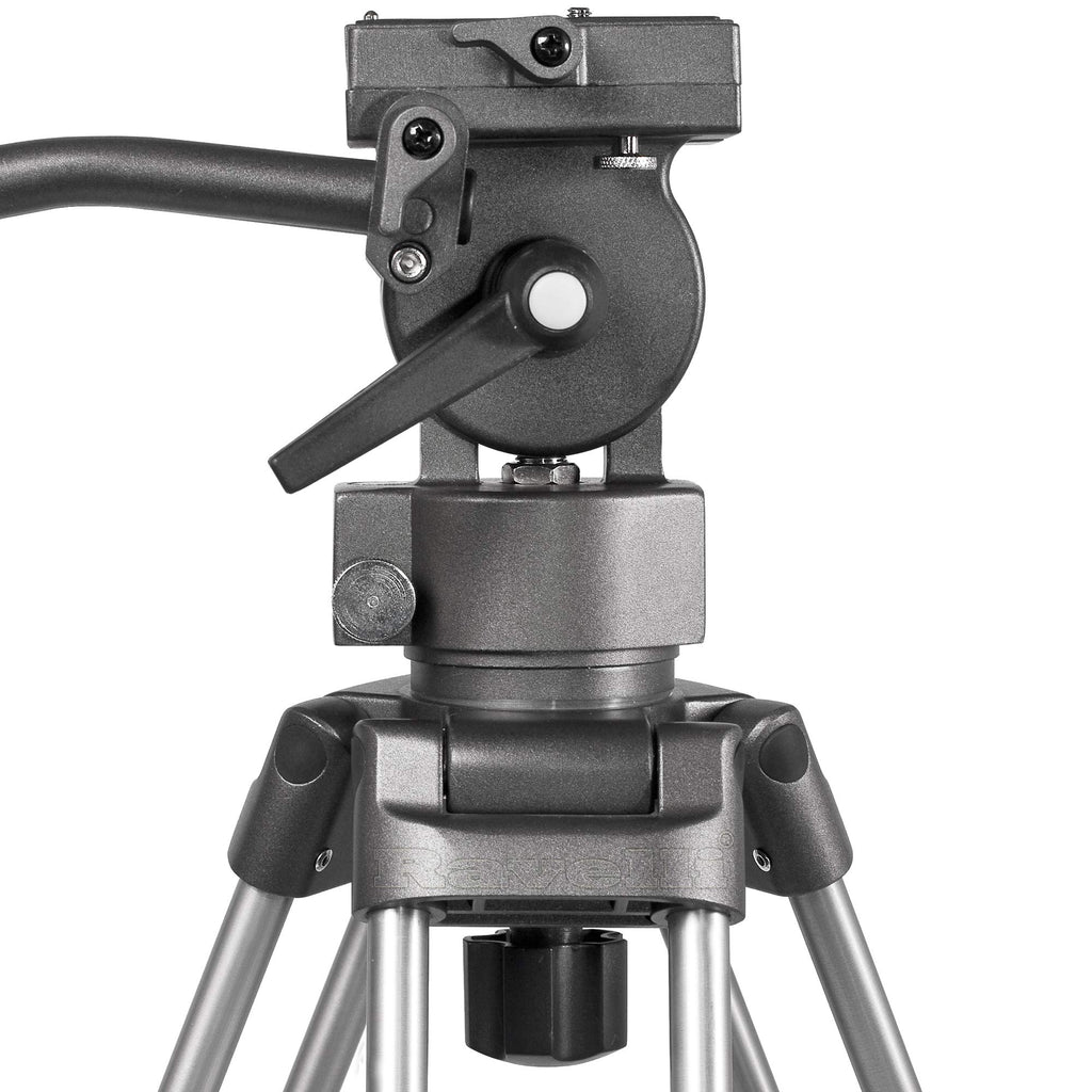 55" 65mm Video Camera Tripod with Fluid Drag Head and Carry Bag K455