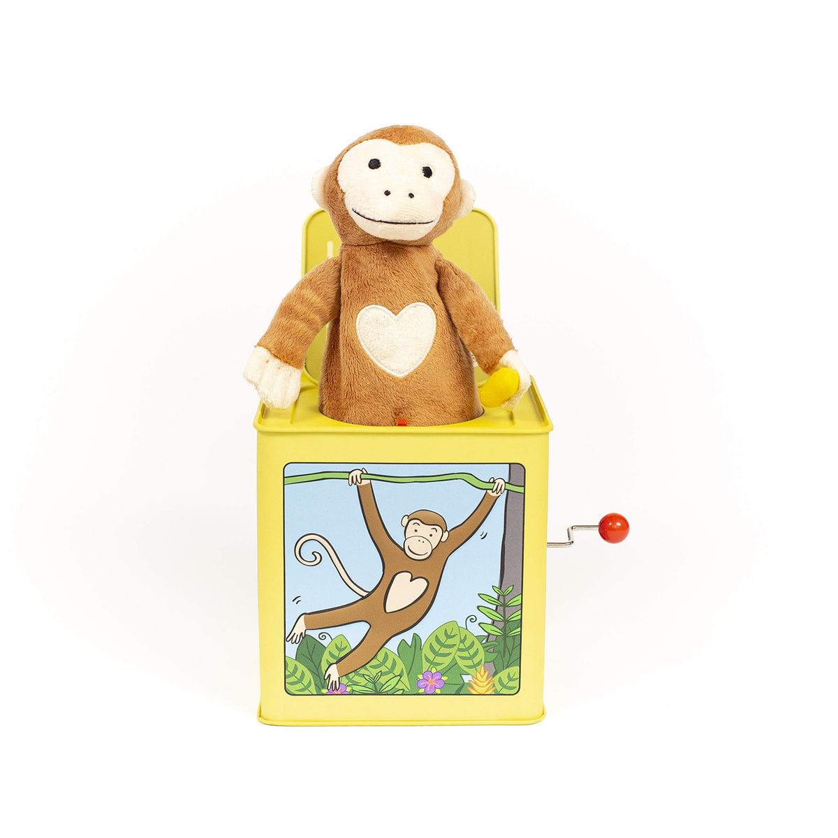 Monkey Jack in the Box Plush Tin Toy J1489