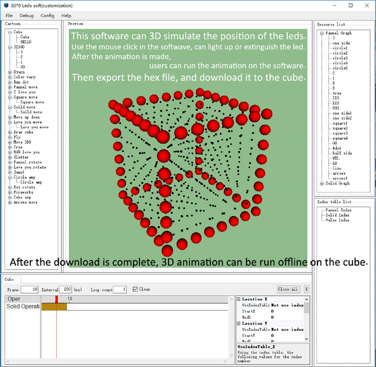 3D Led Cube DIY Electronics Kit 8x8x8 Led Cube DIY Soldering Project Kit P257210