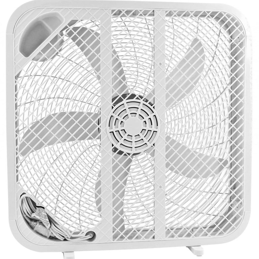 20" 3-Speed Box Fan White X607