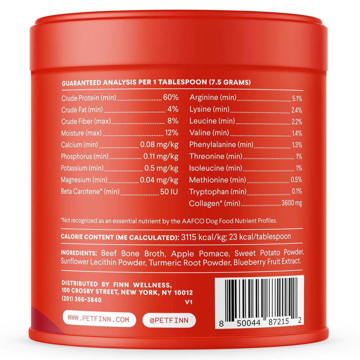 Bone Broth Plus for Dogs 8 oz H4986