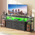 55" W TV Stand with 9 Drawers I565