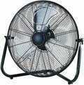 20" 3-Speed Tiltable Black Steel Floor Fan B5674