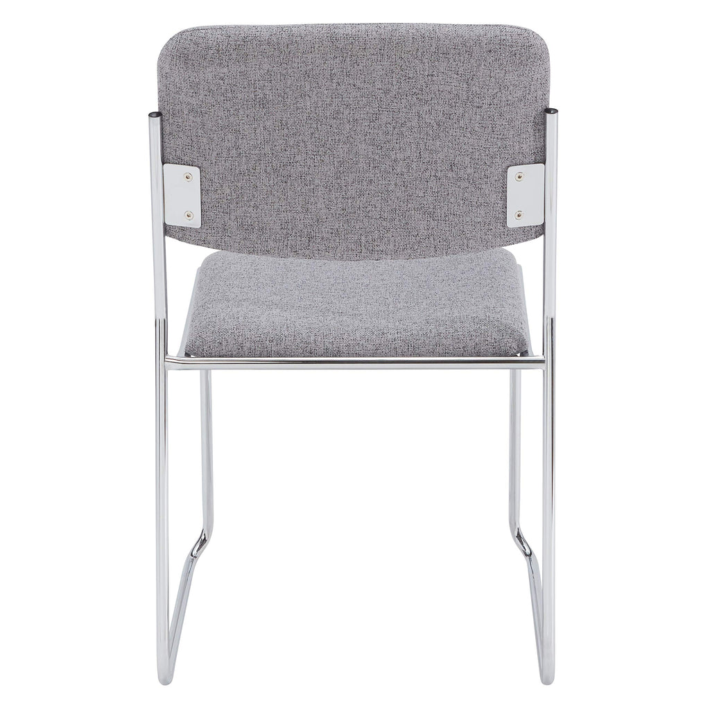 Fabric Padded Stack Chair P107