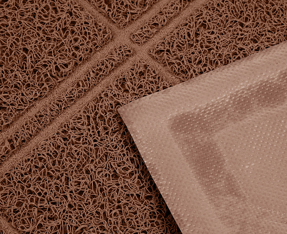Less-Mess Cat Litter Box Mat 24" x 35" Brown M870